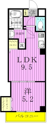 北松戸ヒルズの間取り