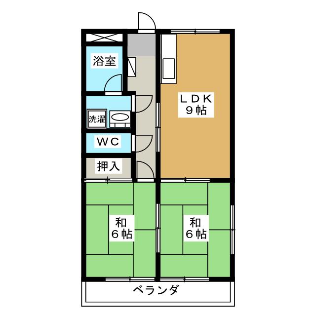 ツインパル２１の間取り