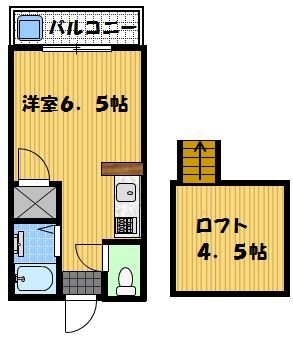 アメニティドアの間取り