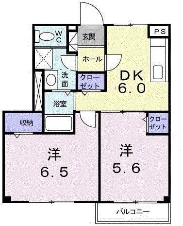 ソフロ・カトレアの間取り