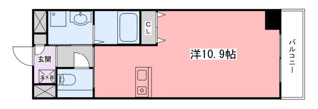 インタービレッジ高岡駅前の間取り