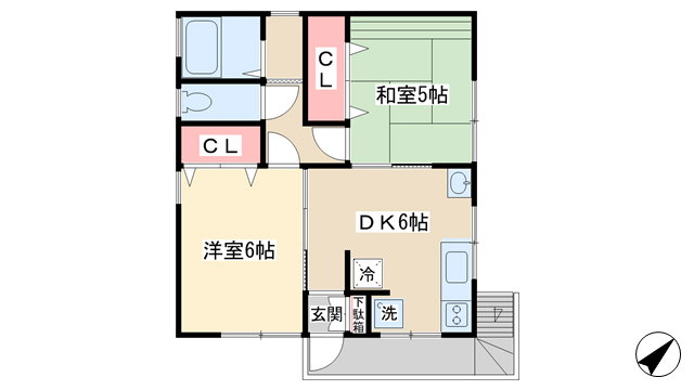 澤藤邸の間取り