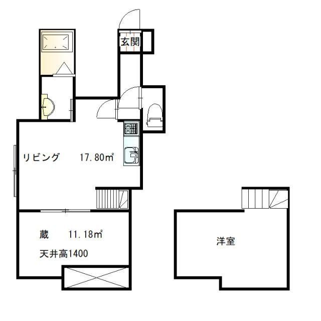 【ヴィラ・ユングフラウの間取り】