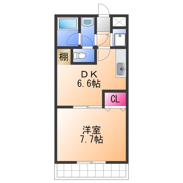 フジパレス ヒサホの間取り