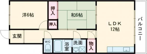 ハイツガルムの間取り