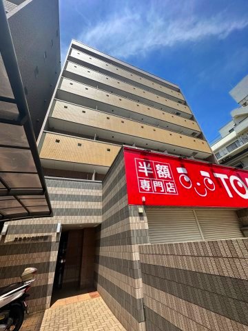 【千葉市中央区新千葉のマンションの建物外観】