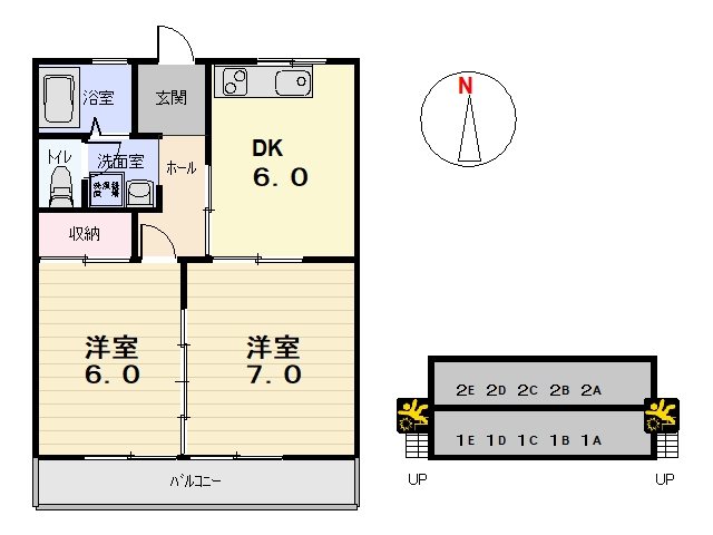 レジデンス２１の間取り