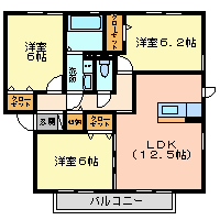 ラ・カサベルデABの間取り