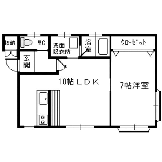 クレドルの間取り