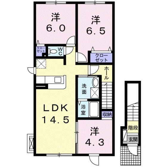 ラ・ルーチェ杉並の間取り