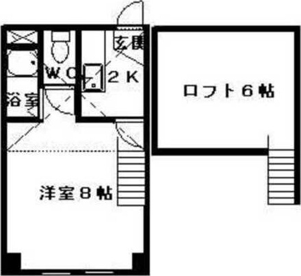 札幌市中央区北八条西のマンションの間取り