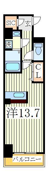 流山市前平井のマンションの間取り