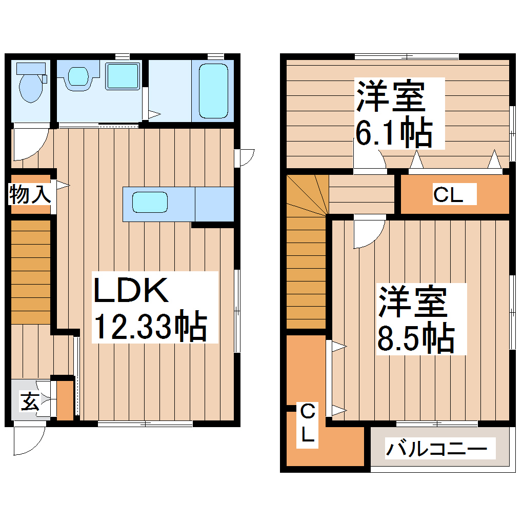 MARKの間取り