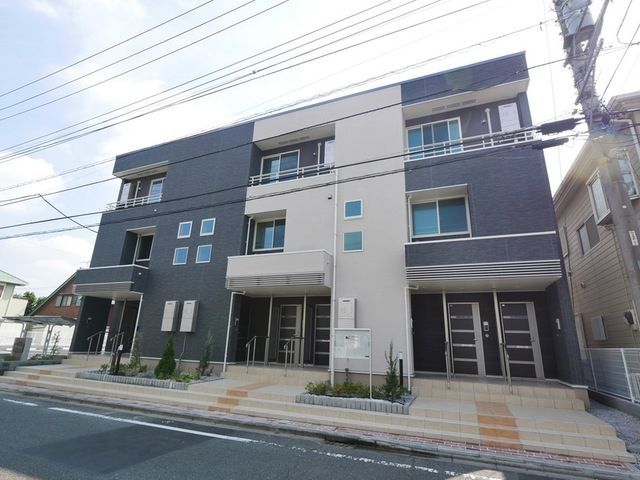 相模原市南区当麻のアパートの建物外観