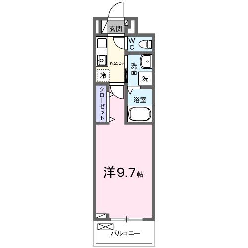 横浜市泉区中田東のアパートの間取り