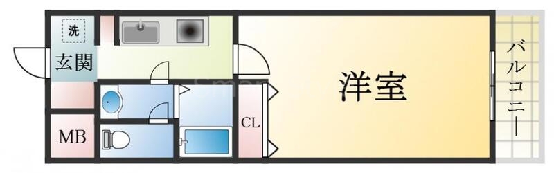 アクシス板宿の間取り