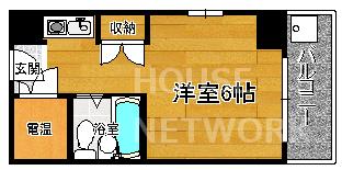 【コスモリード京都今出川の間取り】