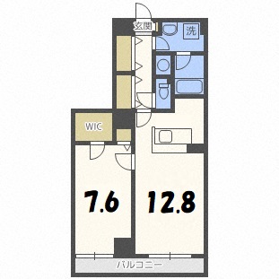 ビッグパレス南５条の間取り