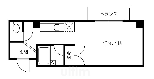 【エルデ桃山の間取り】