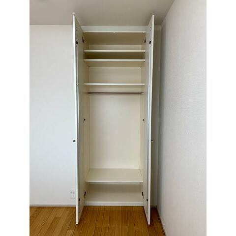 収納　お荷物の多い方でも安心のクローゼット付き♪