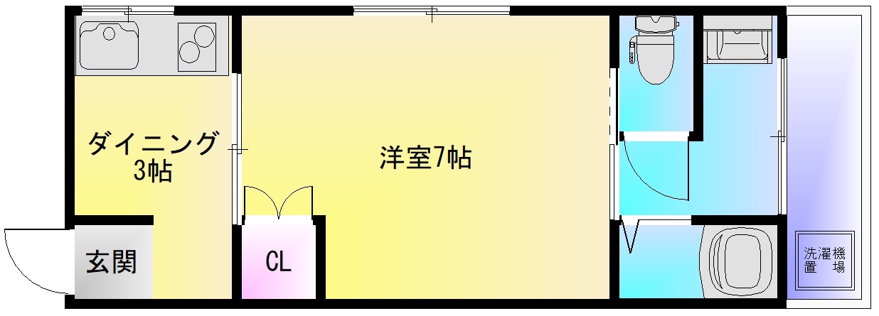 ハイツフォレストの間取り写真