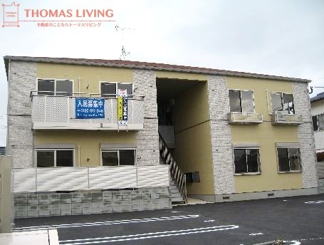 建物外観　粕屋町でのお部屋探しは、トーマスリビング粕屋店へご相談下さい