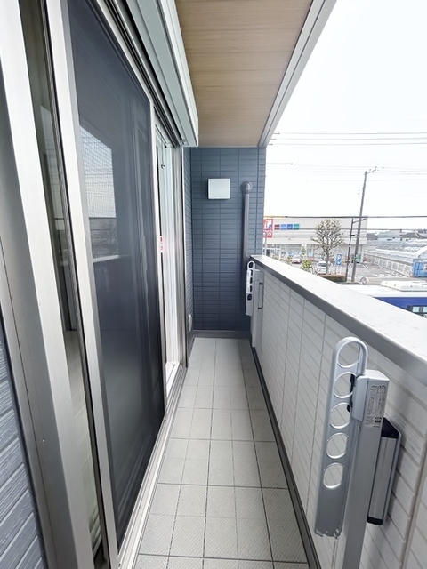 バルコニー　２階の写真です。