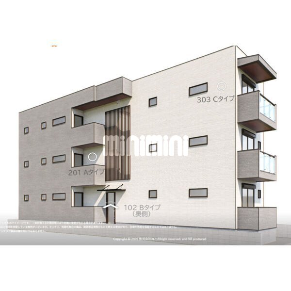 建物外観　完成予想