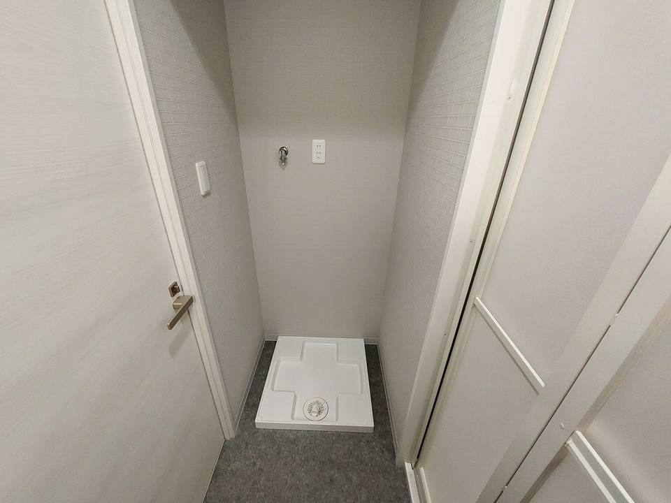 洗面設備　洗濯機置場