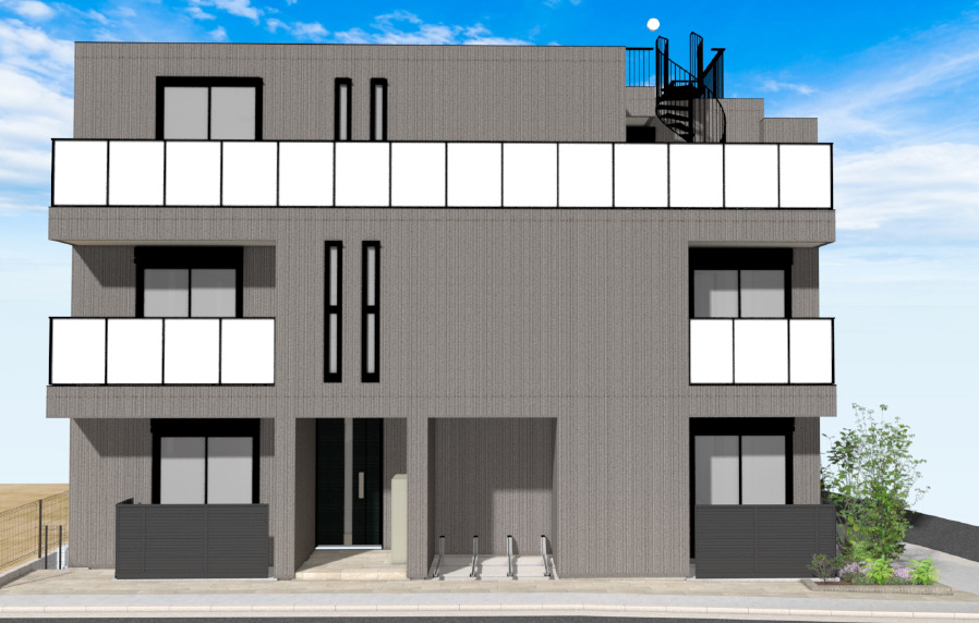 建物外観　耐震・耐火構造で安心のヘーベルメゾン