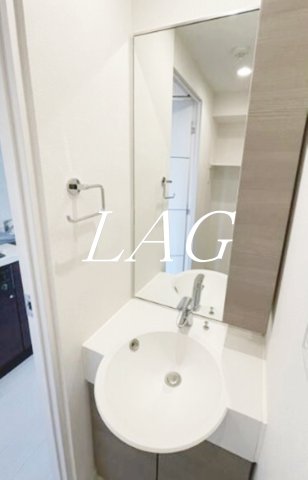 洗面設備　洗面台です。