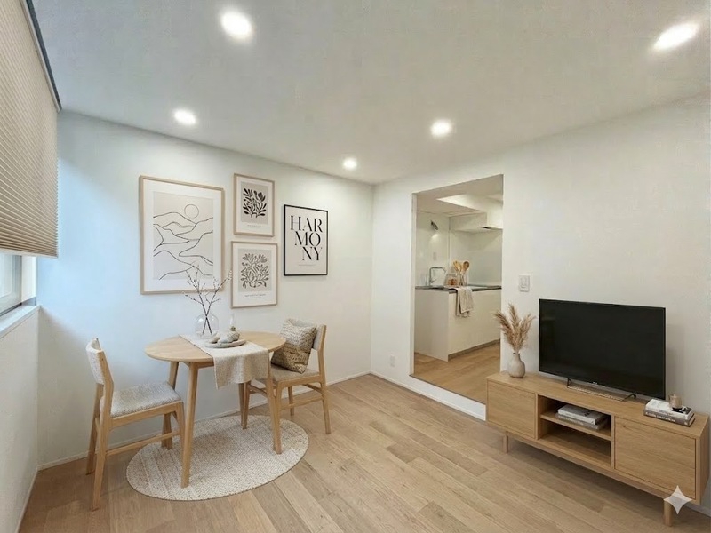 居室・リビング　※家具はバーチャルです。付帯しません。