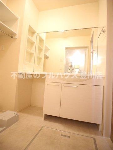 洗面設備　写真は同型別室