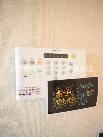 セキュリティ　写真は同型別室