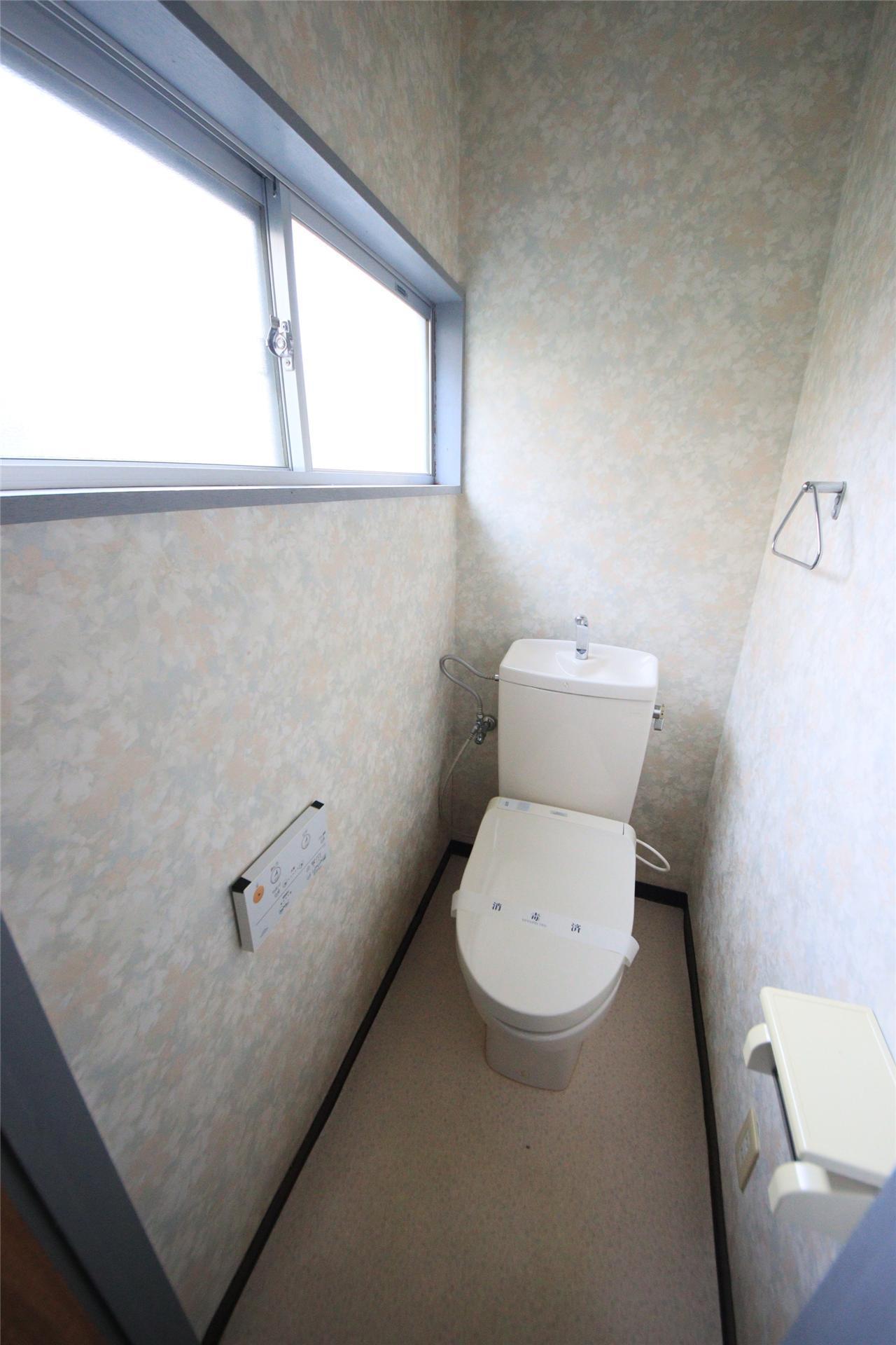 トイレ　ウォシュレット付きのトイレ！