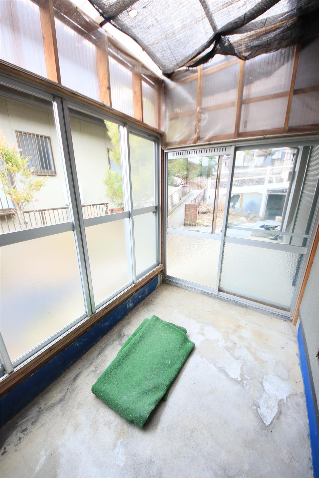 バルコニー　嬉しいサンルーム付き☆