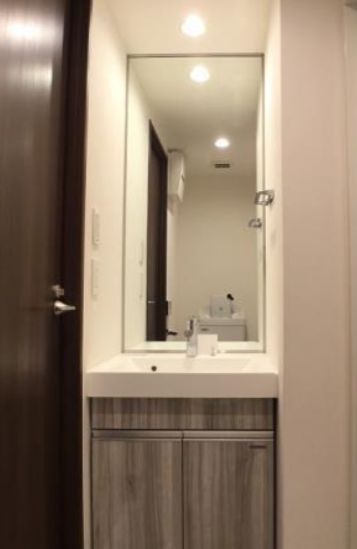 洗面設備　洗面所です