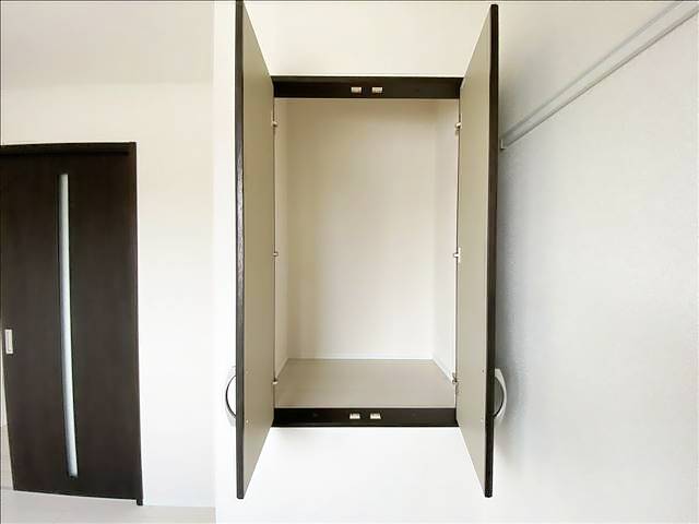 収納　洋室４．８帖の洋室の収納です。