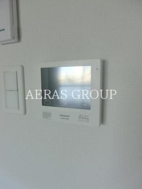 セキュリティ　モニター付きインターホン