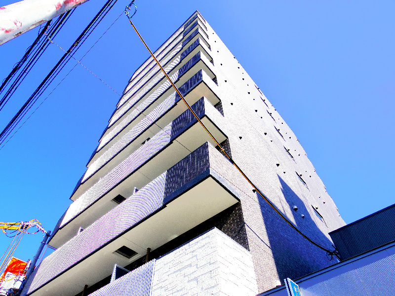 建物外観　新築インターネット無料！敷礼0円