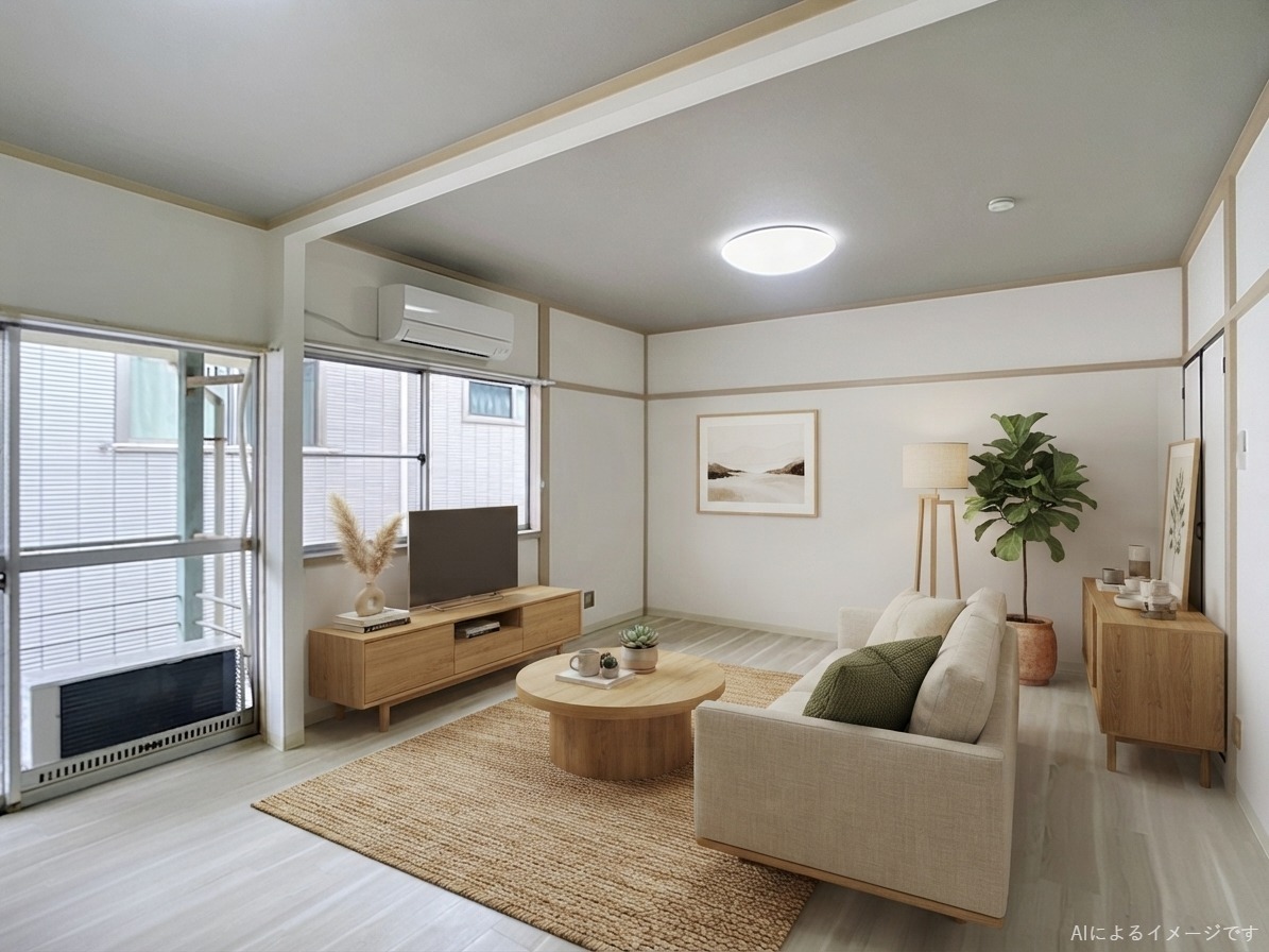 居室・リビング　※写真は同物件の別部屋です