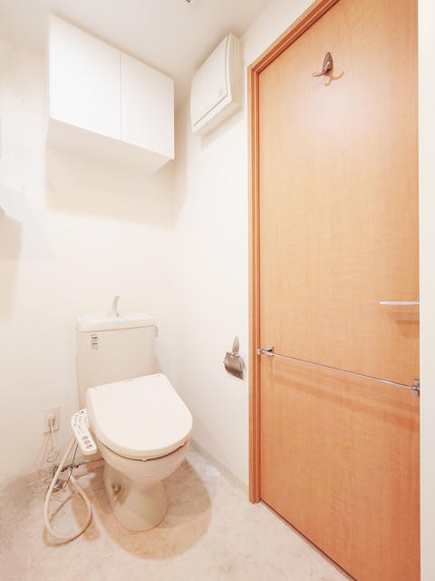 トイレ　トイレ収納・暖房便座付きシャワートイレ