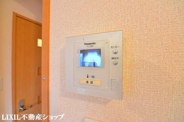 セキュリティ　モニター付インターホンです。
