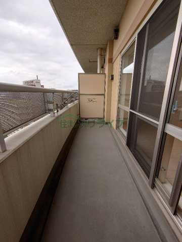 バルコニー　河田町ガーデン1