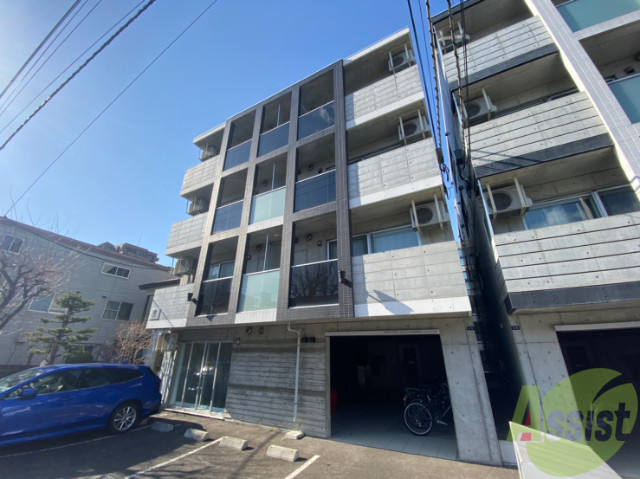 建物外観　札幌市中央区北三条西「グランドサクセス北３条」