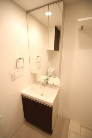 洗面設備　（別タイプ参考写真）ルクシェール王子　北区堀船2