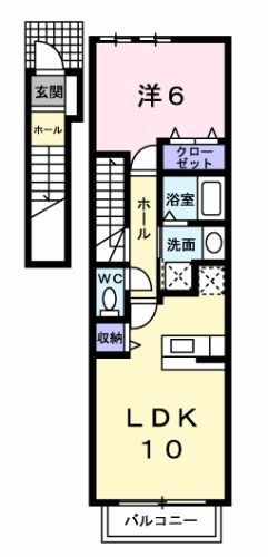 サニーフィールドの間取り写真
