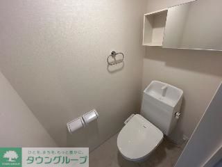 ヴィラ・アズ-ルBのトイレ写真