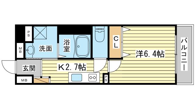 インタービレッジ船丘の間取り写真