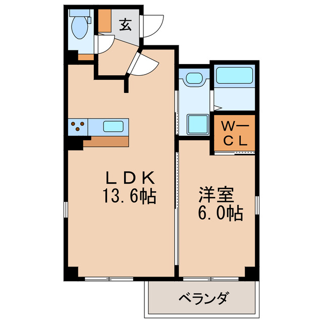 axis sakae Vの間取り写真